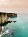 Etretat cliffs, Normandy Royalty Free Stock Photo