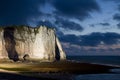 Etretat cliffs, Normandy, France Royalty Free Stock Photo