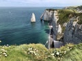 Etretat cliffs Royalty Free Stock Photo