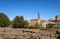 Etrurian ruins site in Volterra, Italy. Royalty Free Stock Photo