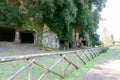 Etruscan medieval caves near Sutri Royalty Free Stock Photo