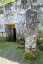 Etruscan Necropolis of Crocifisso del Tufo Royalty Free Stock Photo