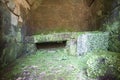Etruscan Necropolis of Crocifisso del Tufo Royalty Free Stock Photo