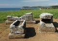 Etruscan tombs Royalty Free Stock Photo