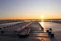 Ettans boat harbor at Kuststad in LuleÃÂ¥ Royalty Free Stock Photo