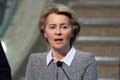 EU Commission President Ursula von der Leyen Royalty Free Stock Photo