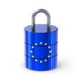 EU Data Protection Padlock - GDPR