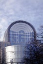 Eu parliament building brussels belgium europe Royalty Free Stock Photo