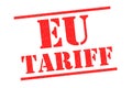 EU TARIFF Rubber Stamp