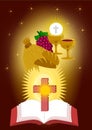 The eucharist sacraments