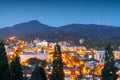 Eugene, Oregon, USA Downtown Cityscape Royalty Free Stock Photo