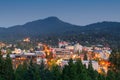 Eugene, Oregon, USA Downtown Cityscape Royalty Free Stock Photo