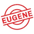 Eugene rubber stamp