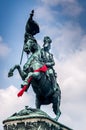 Eugene of Savoy monument Royalty Free Stock Photo