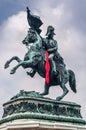 Eugene of Savoy monument Royalty Free Stock Photo