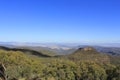 Euglah Rock and the Nandewar Ranges, New South Wales, Australia Royalty Free Stock Photo