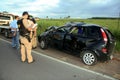 Accident on federal highway