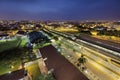 Eunos MRT Train Station at Dawn