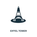 Euphile Tower creative icon. Simple element illustration. Euphile Tower concept symbol design from honeymoon collection. Perfect f