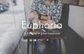 Euphoria Feeling Great Pleasure Happiness Concept Royalty Free Stock Photo