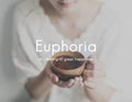 Euphoria Feeling Great Pleasure Happiness Concept Royalty Free Stock Photo