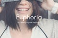 Euphoria Feeling Great Pleasure Happiness Concept Royalty Free Stock Photo