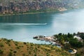 Euphrates River in Halfeti Royalty Free Stock Photo