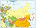 Eurasia Political Map