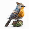 Eurasian Blue Jay (Cyornis cyornis) AI Generated