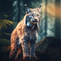 Eurasian lynx lynx lynx