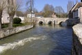 Eure river at Chartres in France Royalty Free Stock Photo