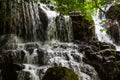 Eureka or Ravin waterfall in backyard of Maison Eureka, Moka, Mauritius