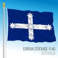 Eureka Stockade historical flag, Australia 1854