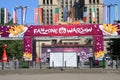 Euro 2012 fanzone Royalty Free Stock Photo