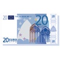 euro banknote Royalty Free Stock Photo