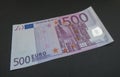 500 euro banknote European Union currency Royalty Free Stock Photo