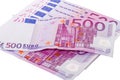 500 Euro banknote Royalty Free Stock Photo