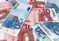 Euro banknotes Royalty Free Stock Photo