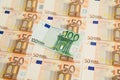 Euro banknotes Royalty Free Stock Photo
