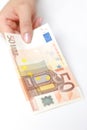 50 Euro Bill Royalty Free Stock Photo