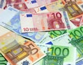 Euro bills Royalty Free Stock Photo