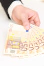 50Euro Bills Royalty Free Stock Photo