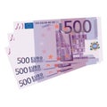 500 Euro bills