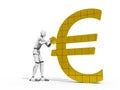 Euro Builder Royalty Free Stock Photo