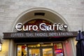 Euro Caffe restaurant sign