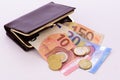Euro cash currency Royalty Free Stock Photo