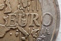 Euro Coin Royalty Free Stock Photo