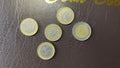 Euro Coin, Euro Coin Collection, Coin, Empty Space