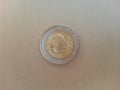 Euro coin from Italy