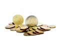 Euro Coins Royalty Free Stock Photo